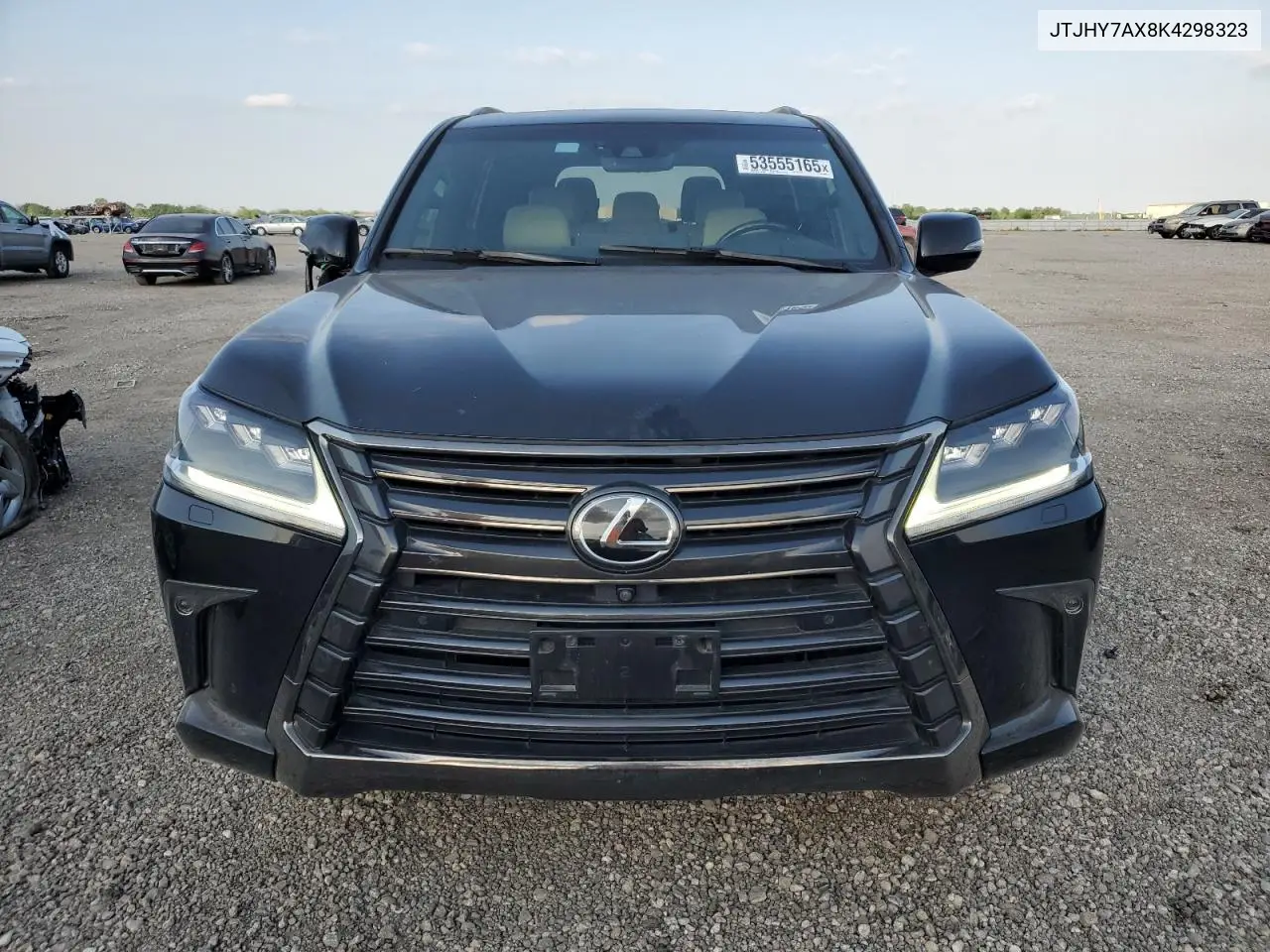 2019 Lexus Lx 570 VIN: JTJHY7AX8K4298323 Lot: 53555165