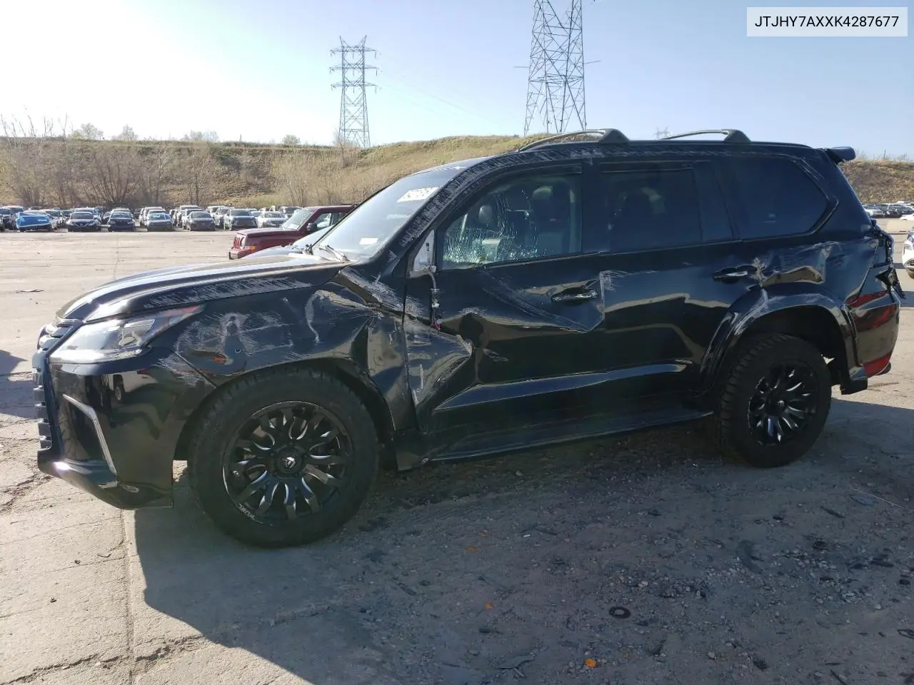 2019 Lexus Lx 570 VIN: JTJHY7AXXK4287677 Lot: 54211315