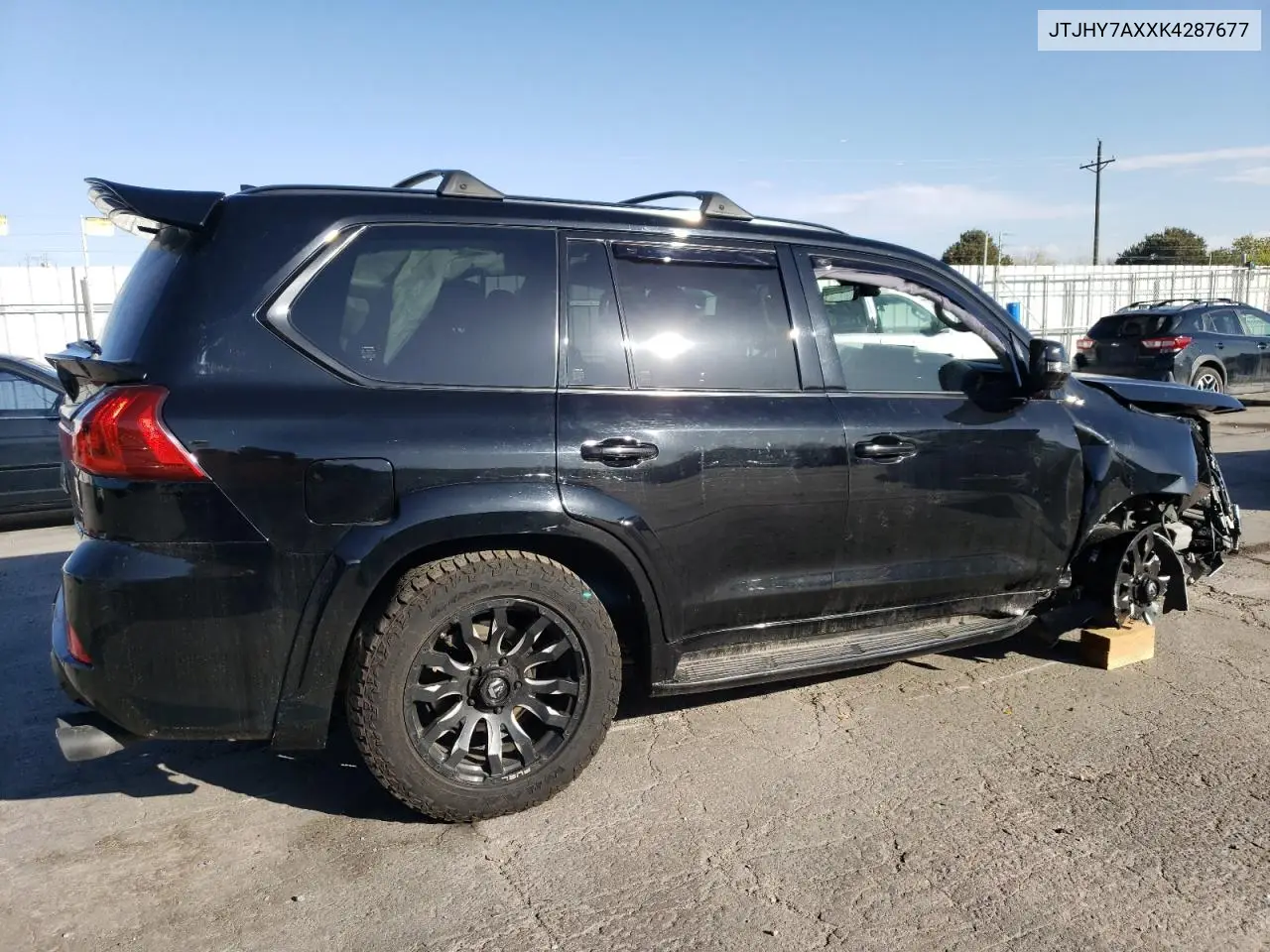 2019 Lexus Lx 570 VIN: JTJHY7AXXK4287677 Lot: 54211315