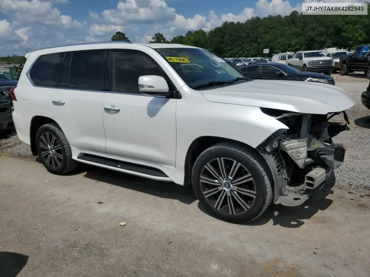2019 Lexus Lx 570 VIN: JTJHY7AX8K4282543 Lot: 54704395