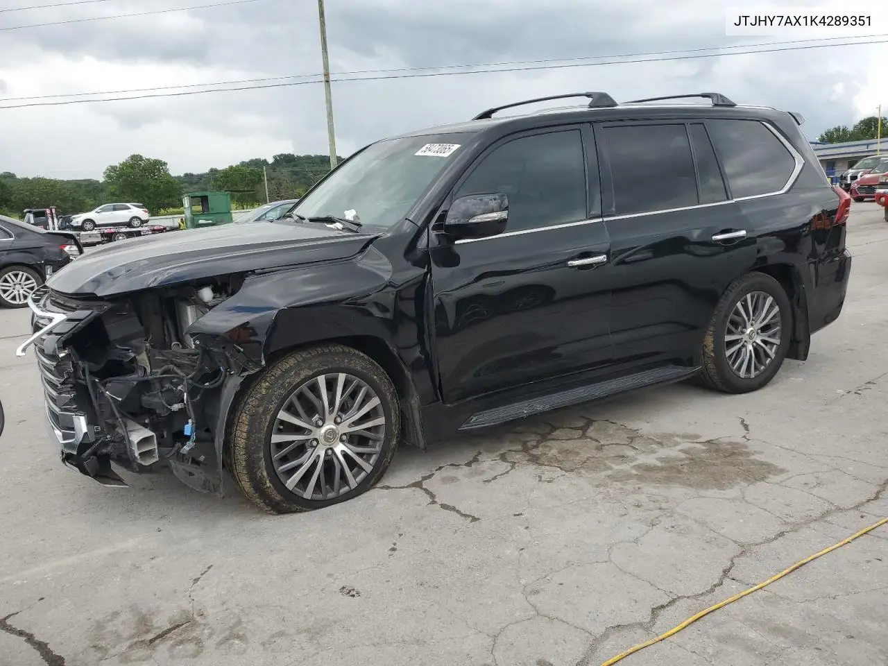 2019 Lexus Lx 570 VIN: JTJHY7AX1K4289351 Lot: 58473065