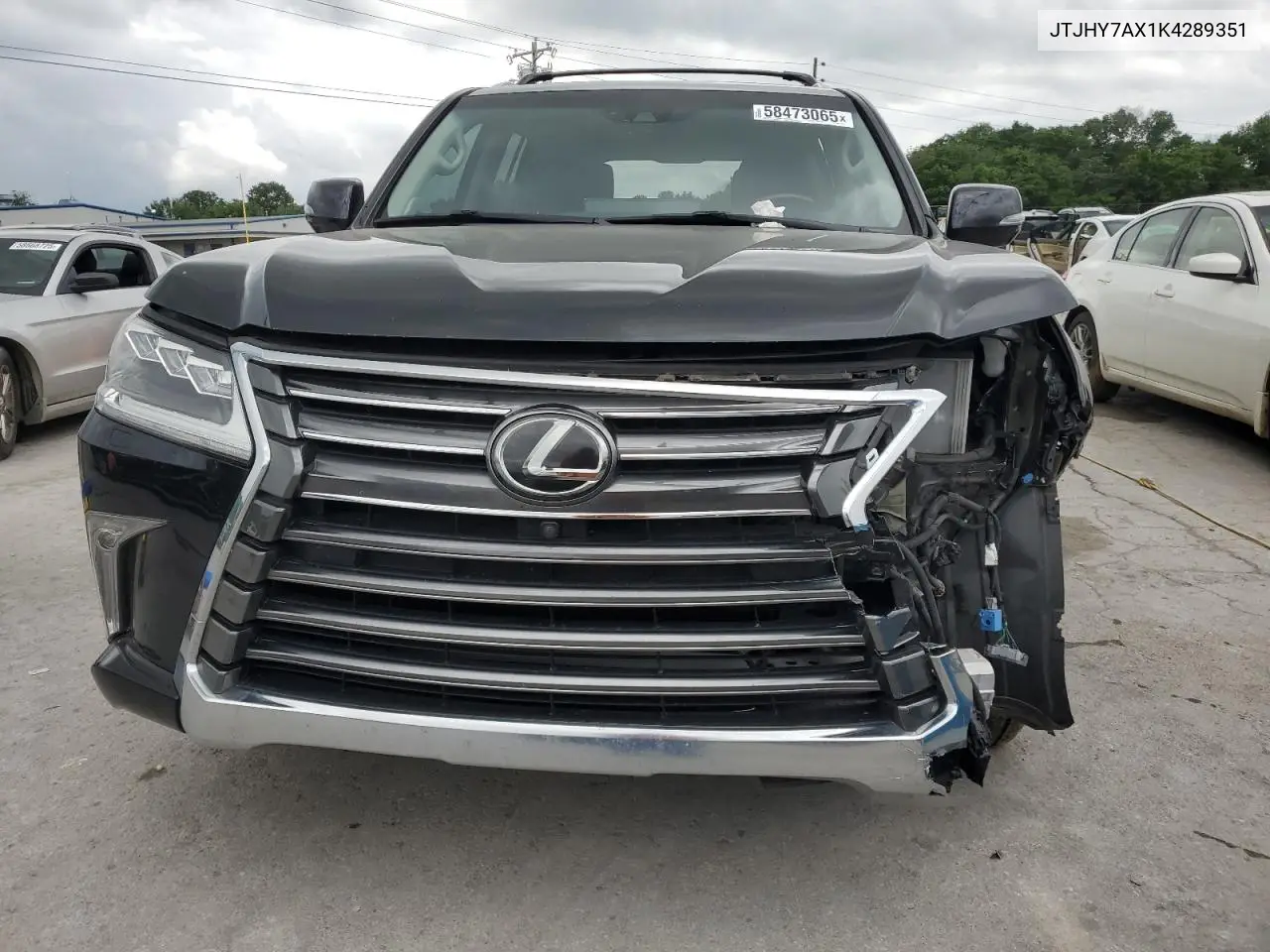 2019 Lexus Lx 570 VIN: JTJHY7AX1K4289351 Lot: 58473065