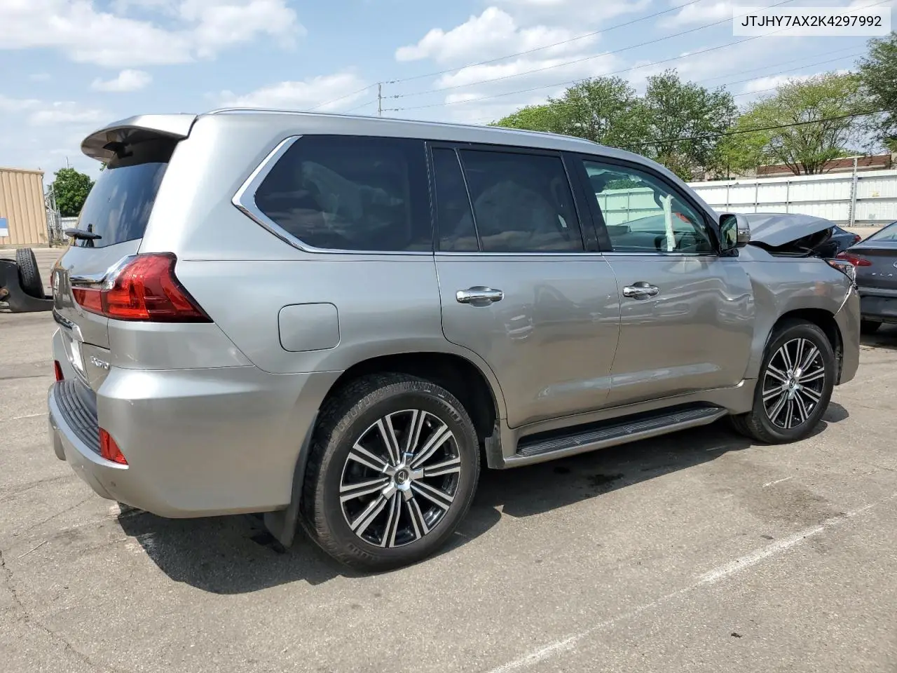 2019 Lexus Lx 570 VIN: JTJHY7AX2K4297992 Lot: 60508135