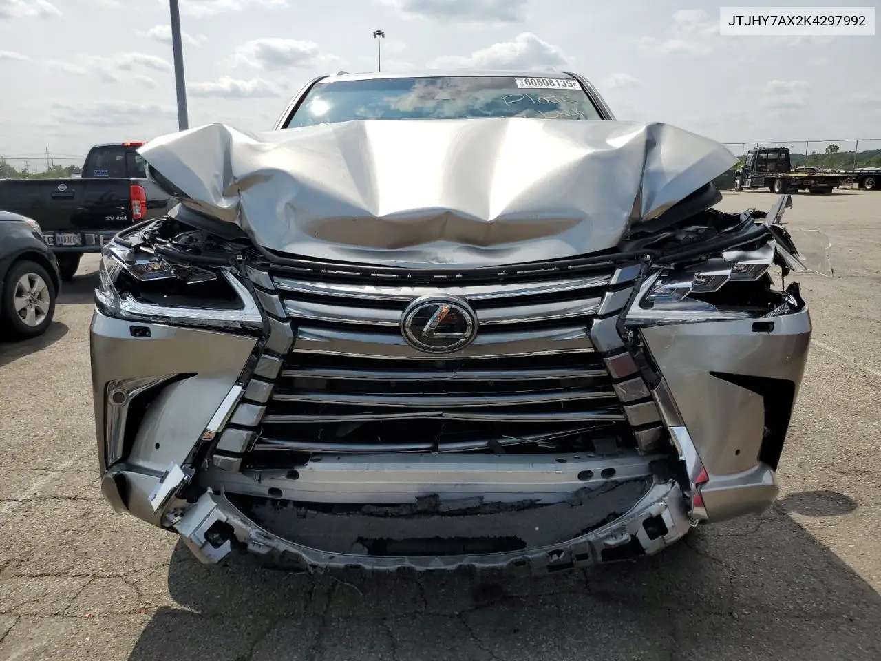 2019 Lexus Lx 570 VIN: JTJHY7AX2K4297992 Lot: 60508135