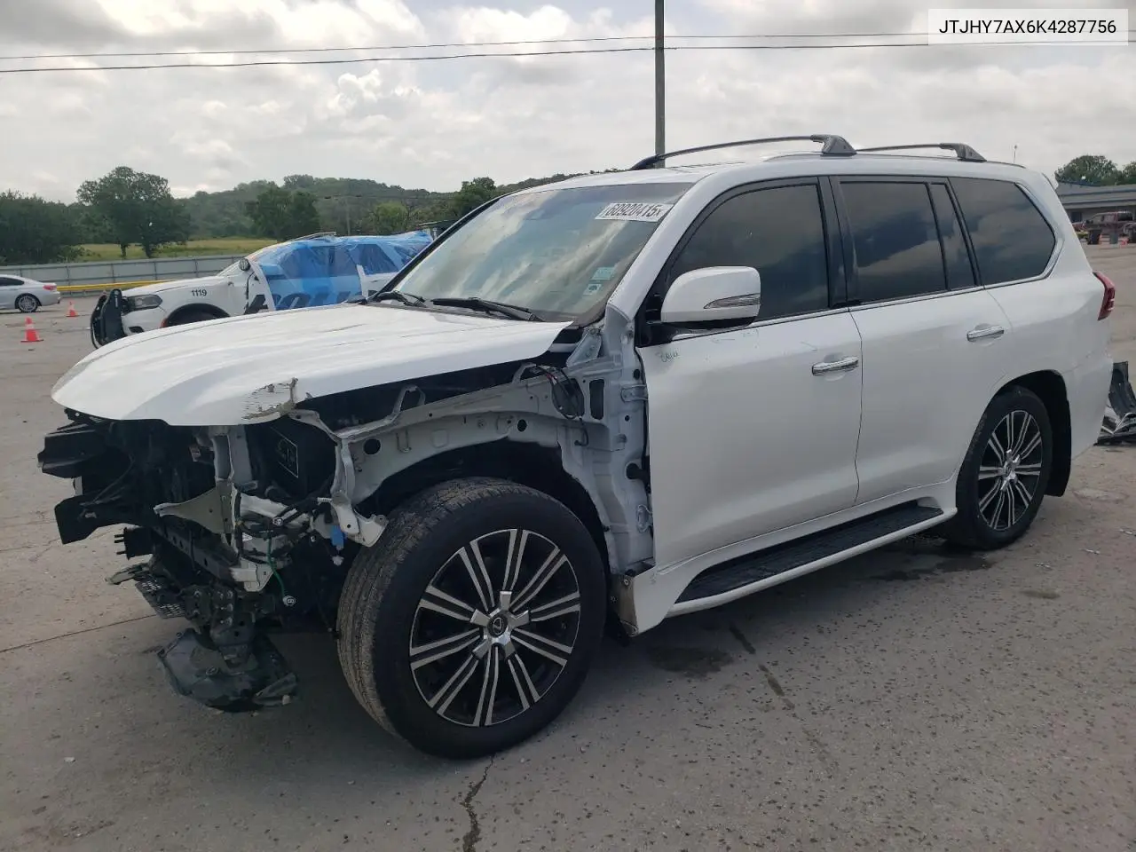 2019 Lexus Lx 570 VIN: JTJHY7AX6K4287756 Lot: 60920415