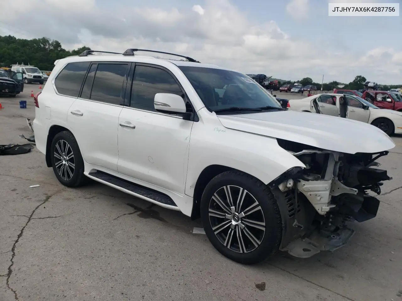 2019 Lexus Lx 570 VIN: JTJHY7AX6K4287756 Lot: 60920415