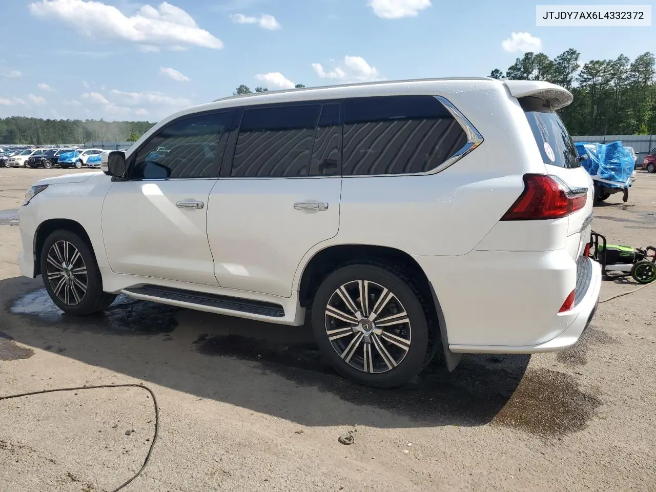 2020 Lexus Lx 570 VIN: JTJDY7AX6L4332372 Lot: 57315675