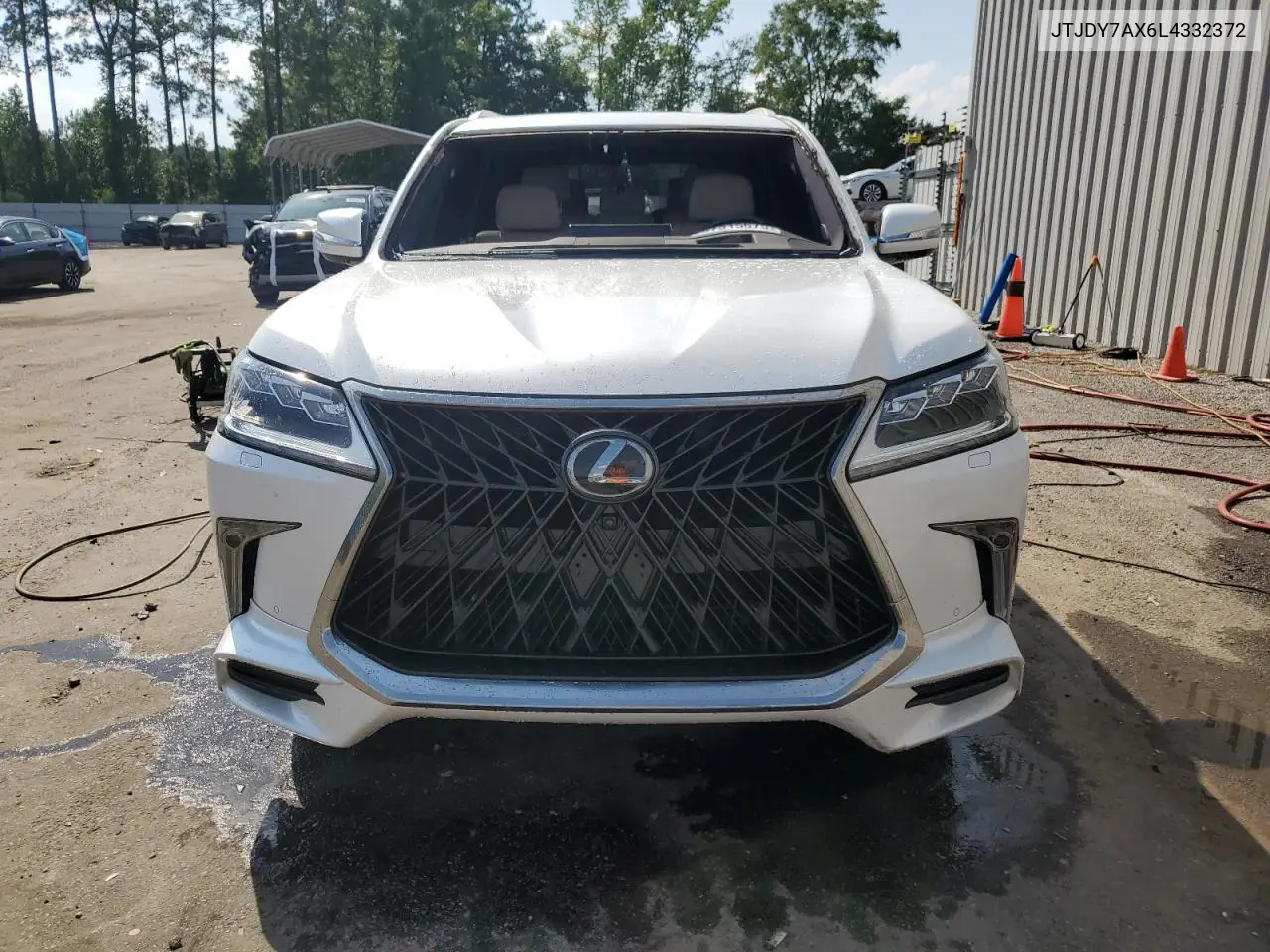 2020 Lexus Lx 570 VIN: JTJDY7AX6L4332372 Lot: 57315675