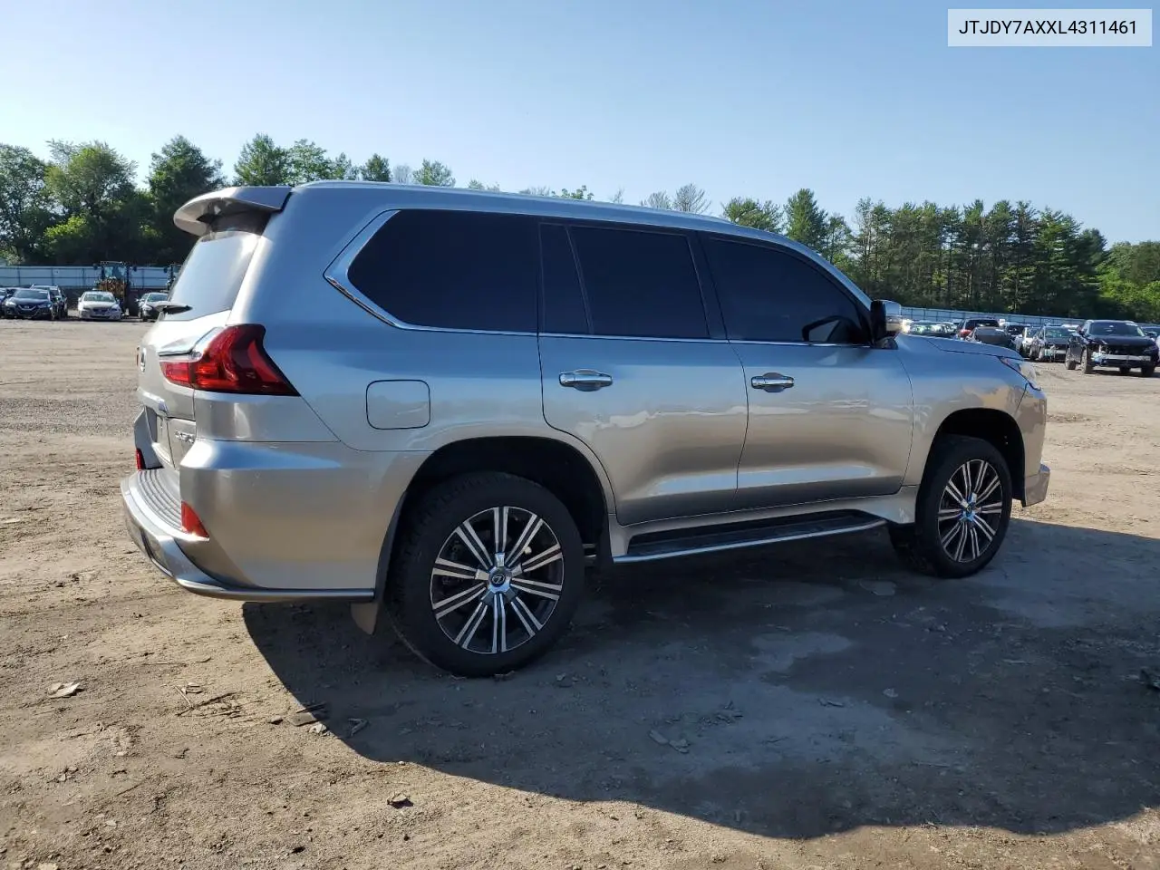 2020 Lexus Lx 570 VIN: JTJDY7AXXL4311461 Lot: 61409715