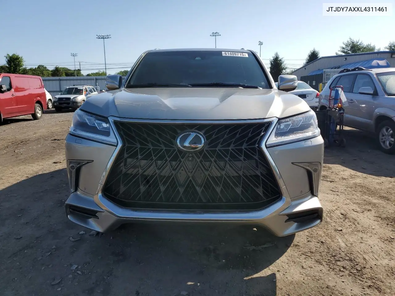2020 Lexus Lx 570 VIN: JTJDY7AXXL4311461 Lot: 61409715
