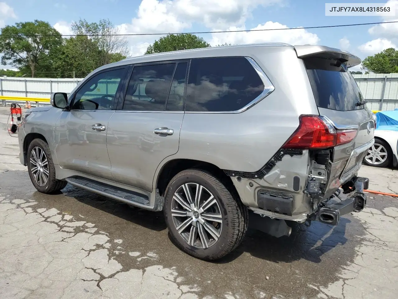 2020 Lexus Lx 570 VIN: JTJFY7AX8L4318563 Lot: 61453415