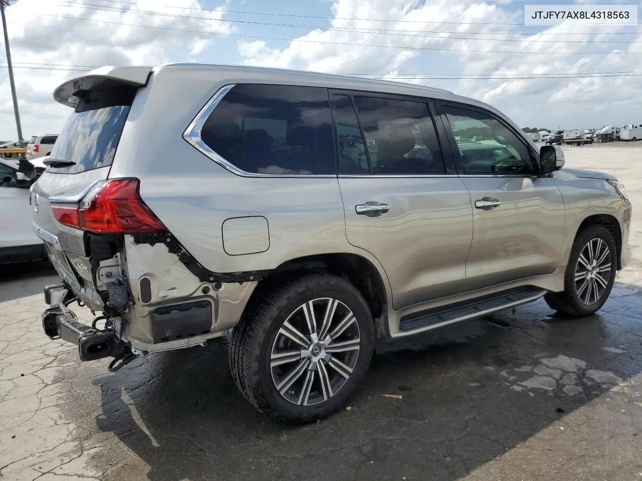 2020 Lexus Lx 570 VIN: JTJFY7AX8L4318563 Lot: 61453415