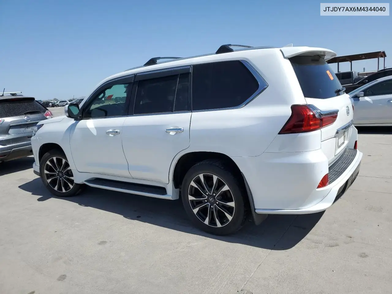 2021 Lexus Lx 570 VIN: JTJDY7AX6M4344040 Lot: 49867245