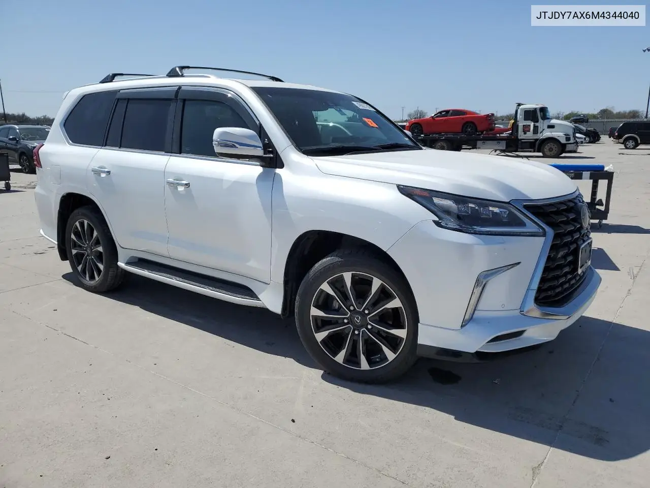 2021 Lexus Lx 570 VIN: JTJDY7AX6M4344040 Lot: 49867245