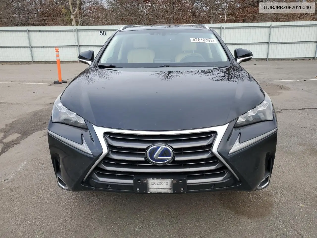 2015 Lexus Nx 300H VIN: JTJBJRBZ0F2020040 Lot: 47818385