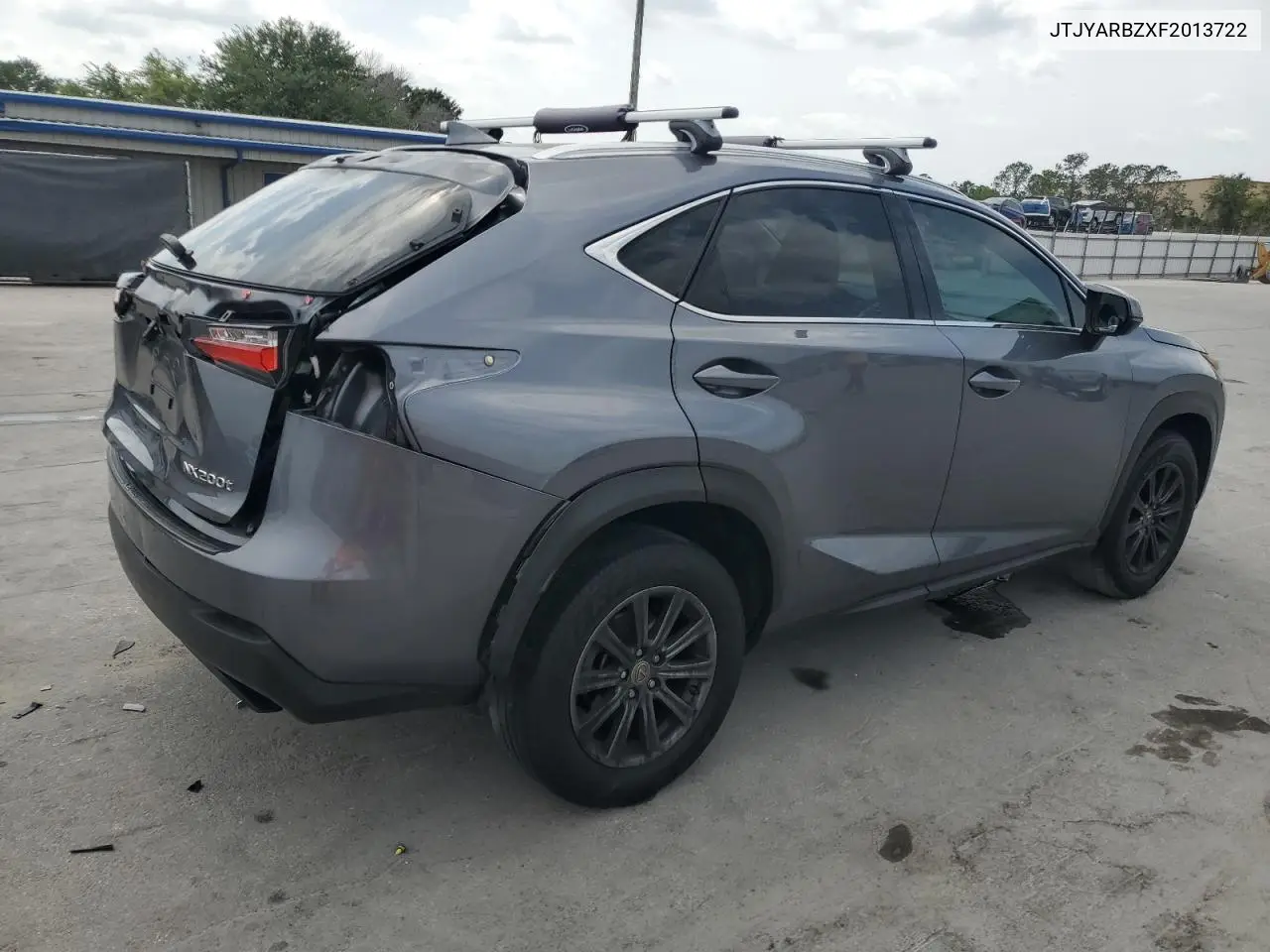 2015 Lexus Nx 200T VIN: JTJYARBZXF2013722 Lot: 50374025