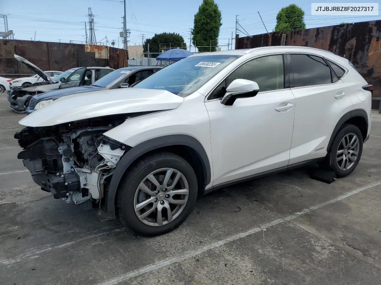 2015 Lexus Nx 300H VIN: JTJBJRBZ8F2027317 Lot: 55630255