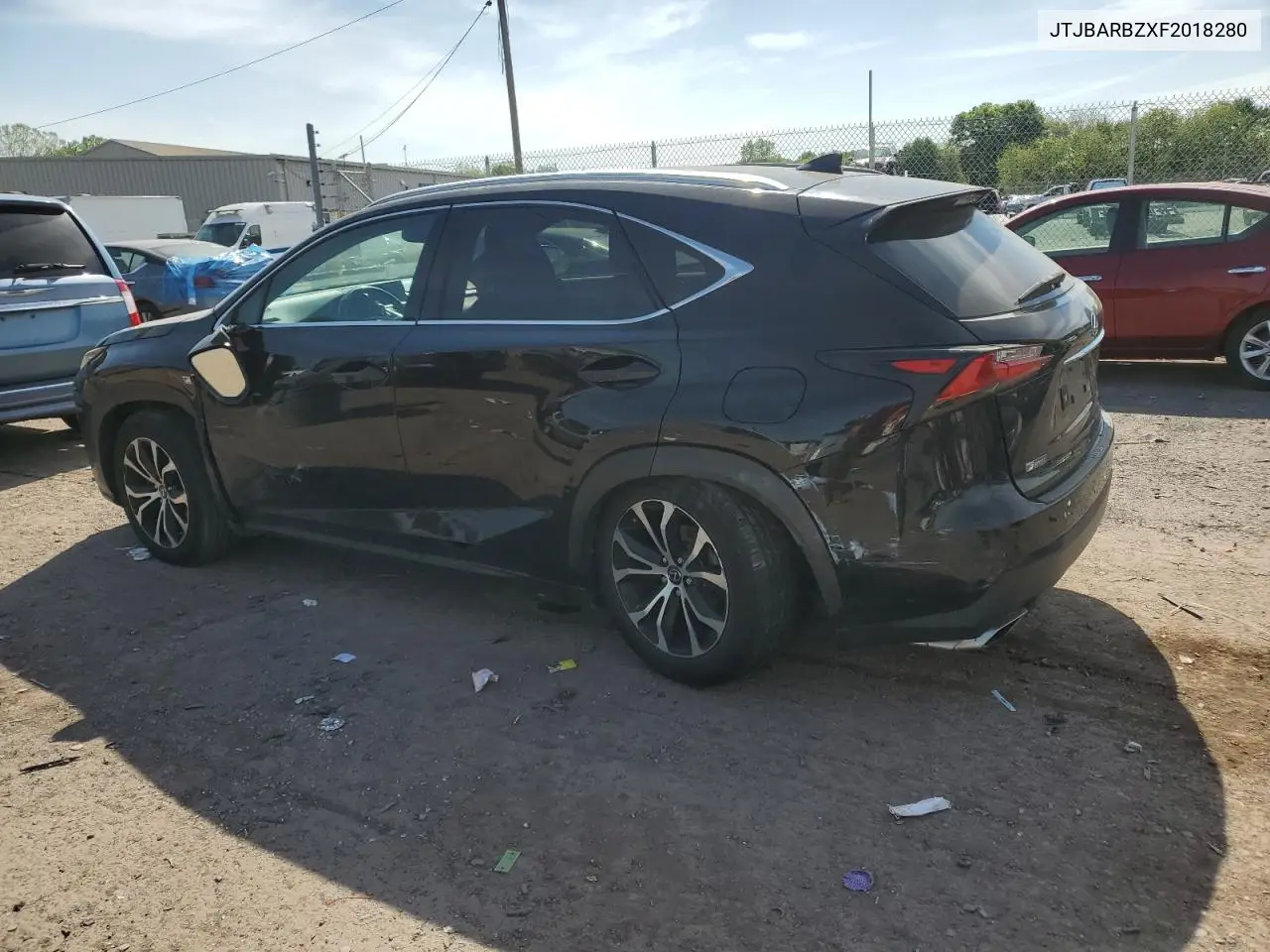 2015 Lexus Nx 200T VIN: JTJBARBZXF2018280 Lot: 56153555