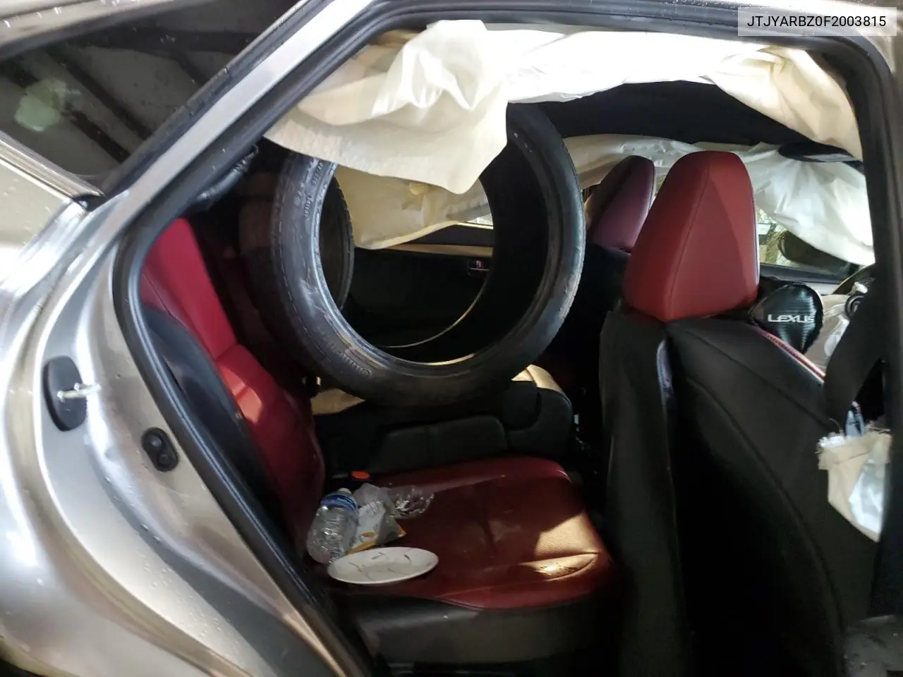 2015 Lexus Nx 200T VIN: JTJYARBZ0F2003815 Lot: 57098435