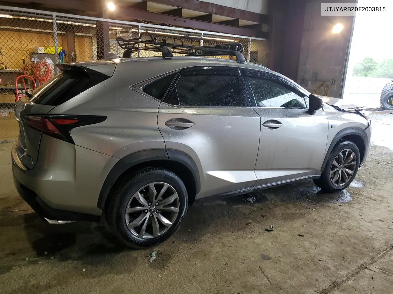 2015 Lexus Nx 200T VIN: JTJYARBZ0F2003815 Lot: 57098435