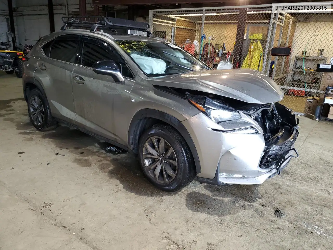 2015 Lexus Nx 200T VIN: JTJYARBZ0F2003815 Lot: 57098435