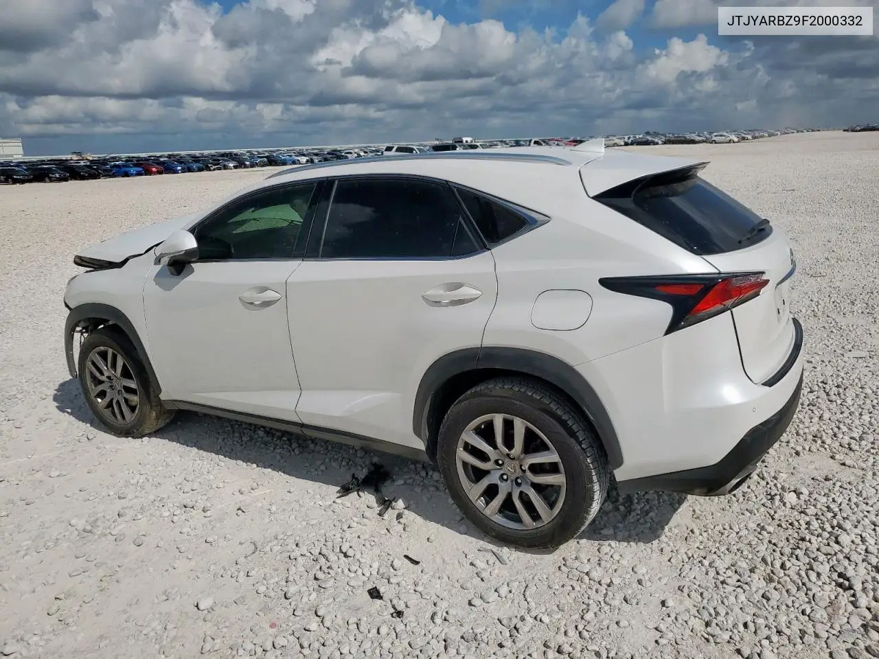 2015 Lexus Nx 200T VIN: JTJYARBZ9F2000332 Lot: 62546985