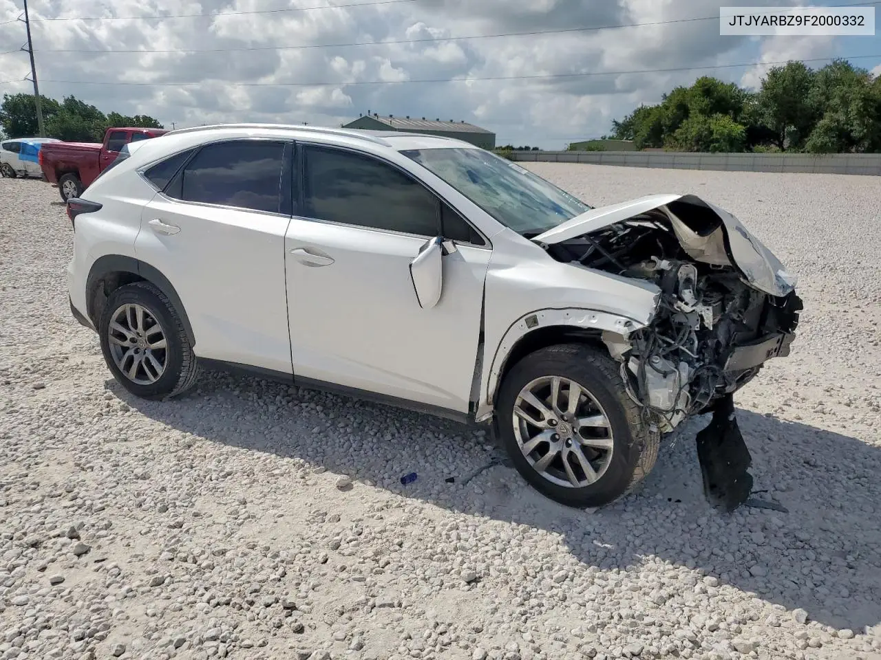 2015 Lexus Nx 200T VIN: JTJYARBZ9F2000332 Lot: 62546985