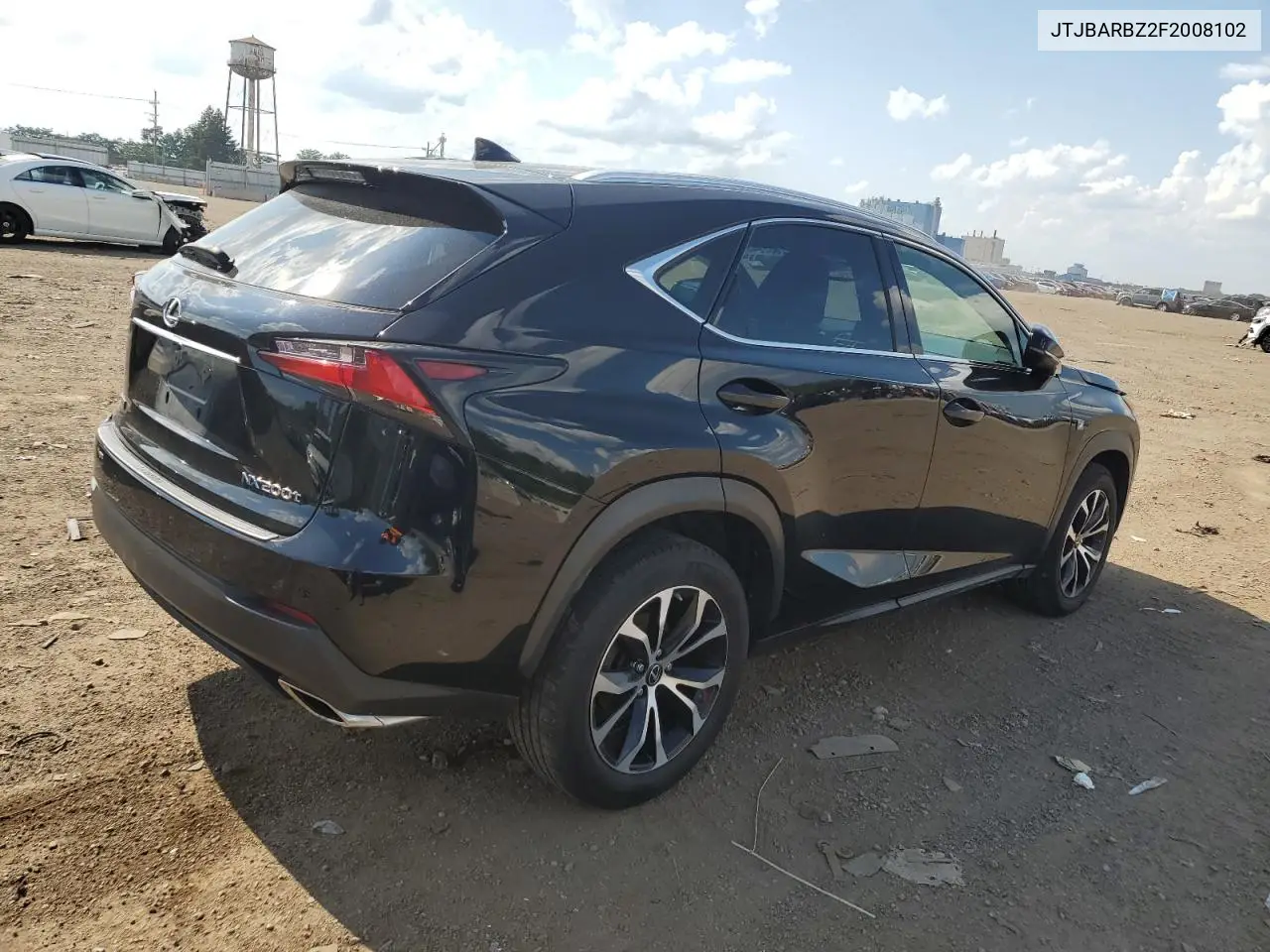 2015 Lexus Nx 200T VIN: JTJBARBZ2F2008102 Lot: 62682945