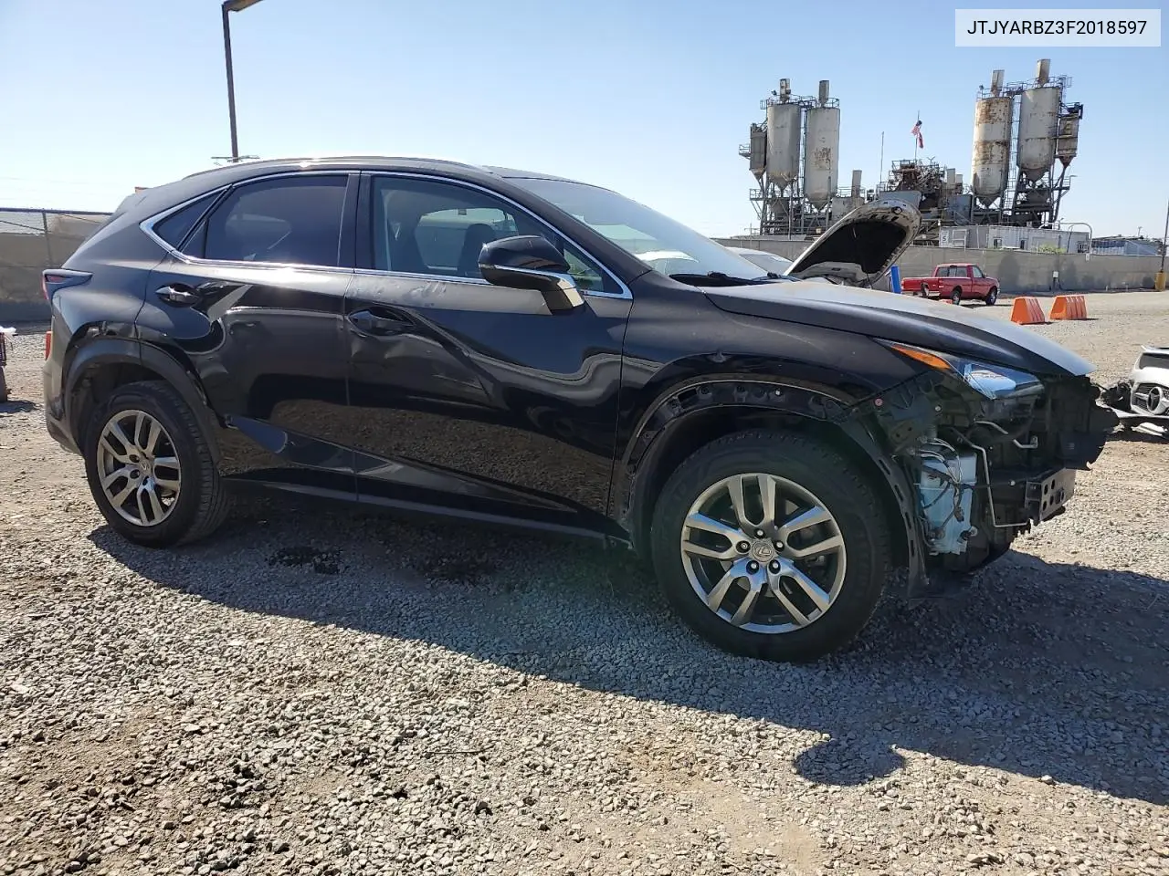 2015 Lexus Nx 200T VIN: JTJYARBZ3F2018597 Lot: 63063065