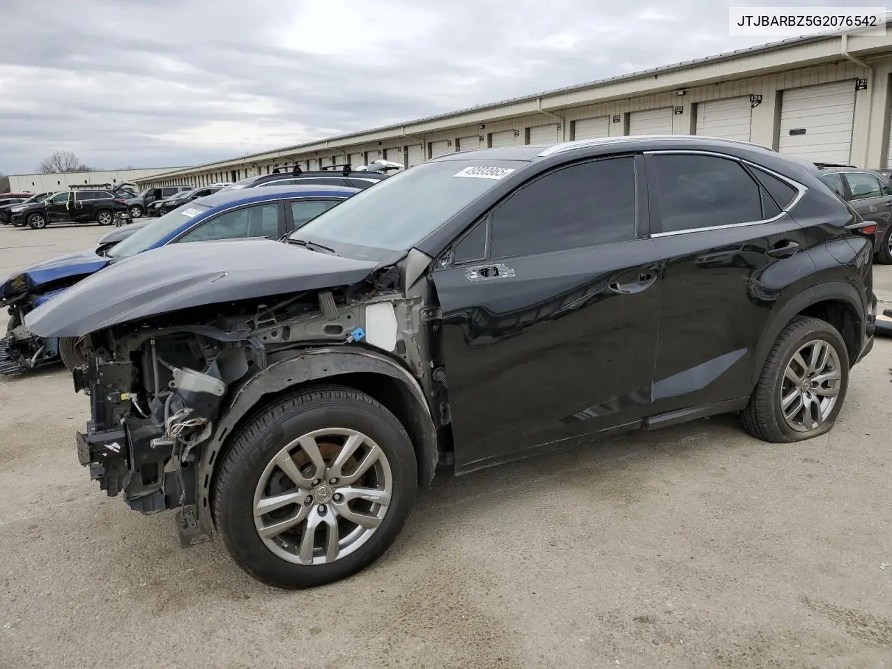 2016 Lexus Nx 200T Base VIN: JTJBARBZ5G2076542 Lot: 49593965
