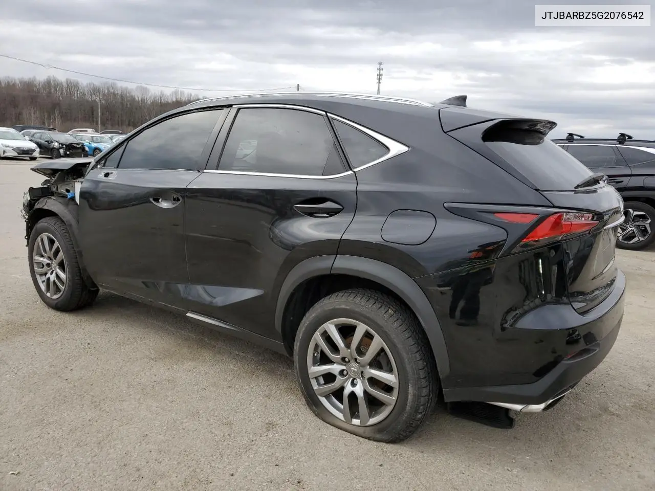 2016 Lexus Nx 200T Base VIN: JTJBARBZ5G2076542 Lot: 49593965