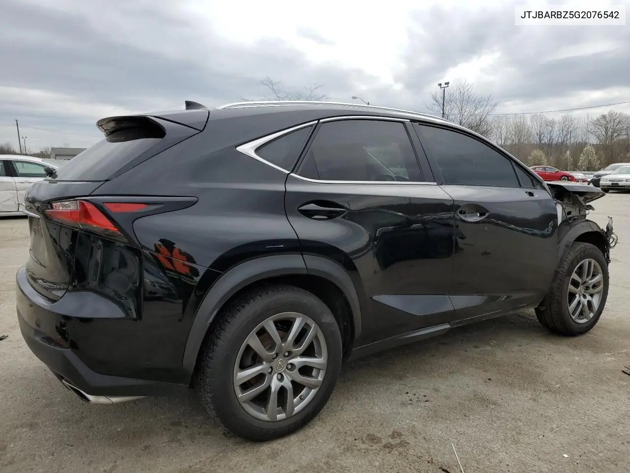 2016 Lexus Nx 200T Base VIN: JTJBARBZ5G2076542 Lot: 49593965