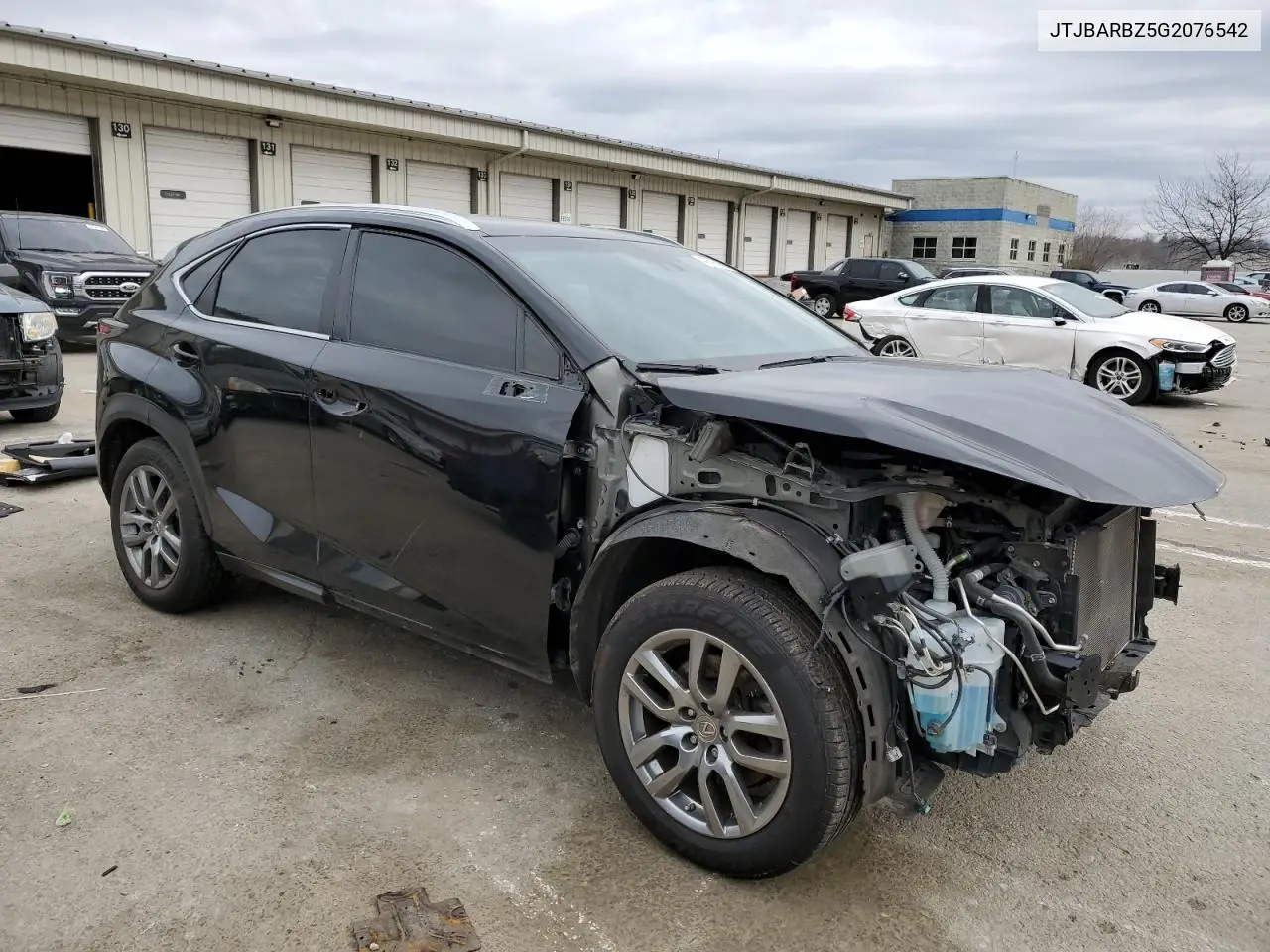2016 Lexus Nx 200T Base VIN: JTJBARBZ5G2076542 Lot: 49593965