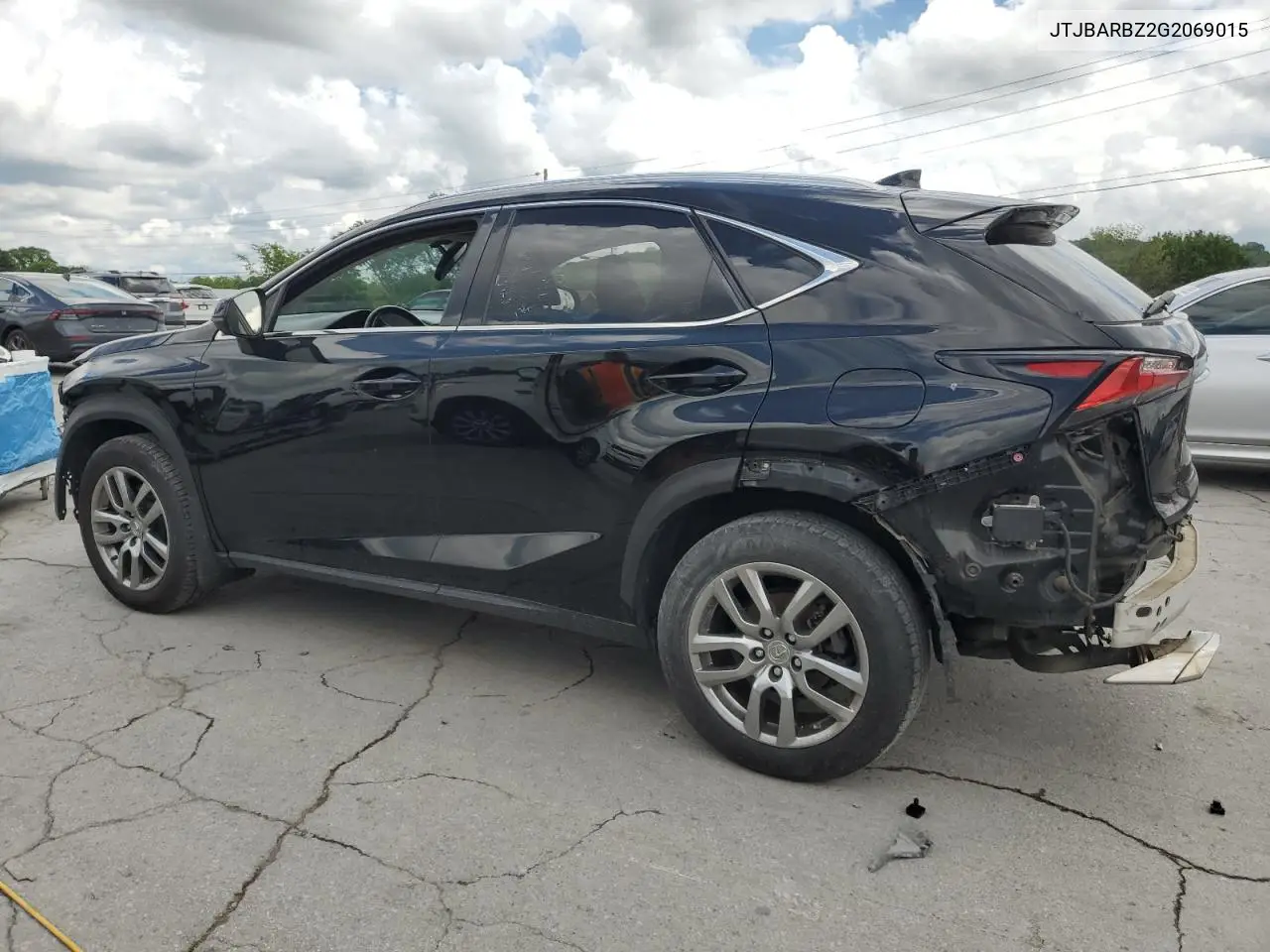 2016 Lexus Nx 200T Base VIN: JTJBARBZ2G2069015 Lot: 56175275
