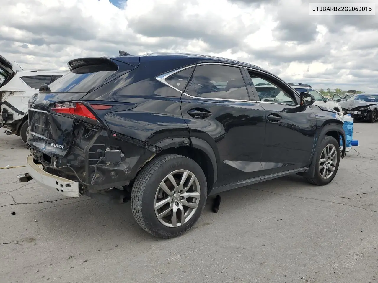 2016 Lexus Nx 200T Base VIN: JTJBARBZ2G2069015 Lot: 56175275