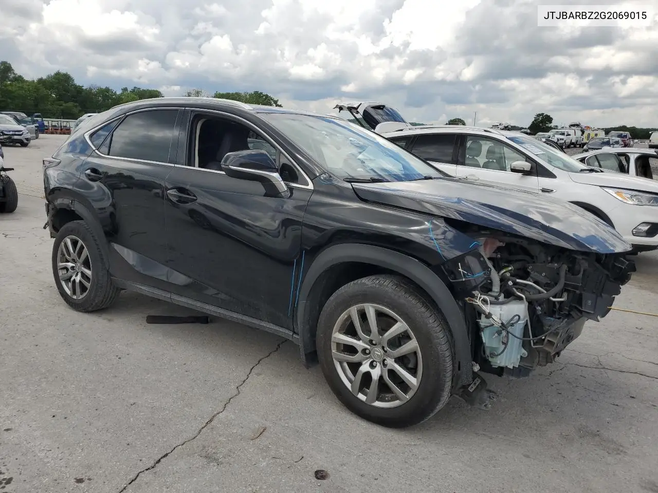 2016 Lexus Nx 200T Base VIN: JTJBARBZ2G2069015 Lot: 56175275
