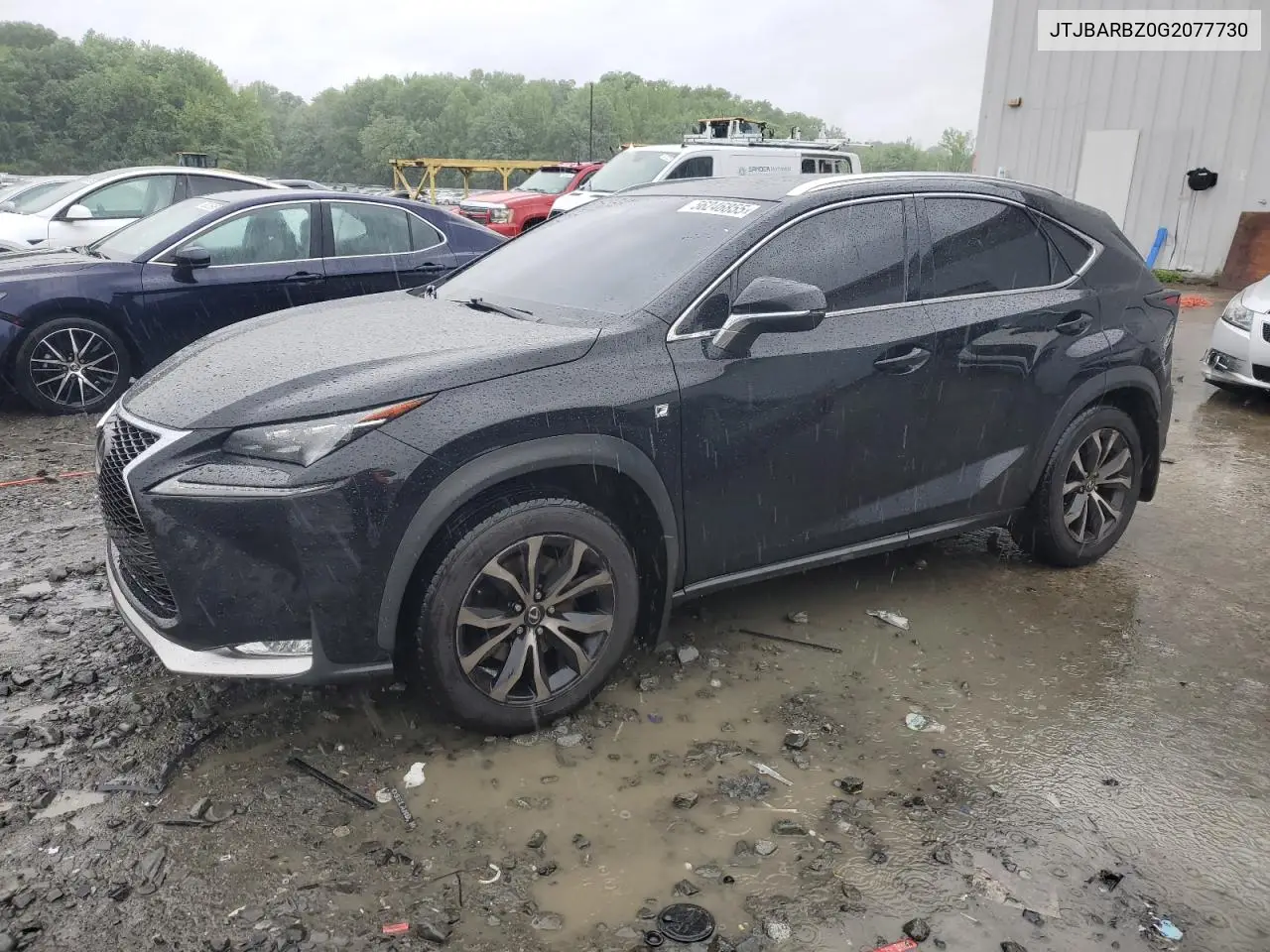 2016 Lexus Nx 200T Base VIN: JTJBARBZ0G2077730 Lot: 56246855
