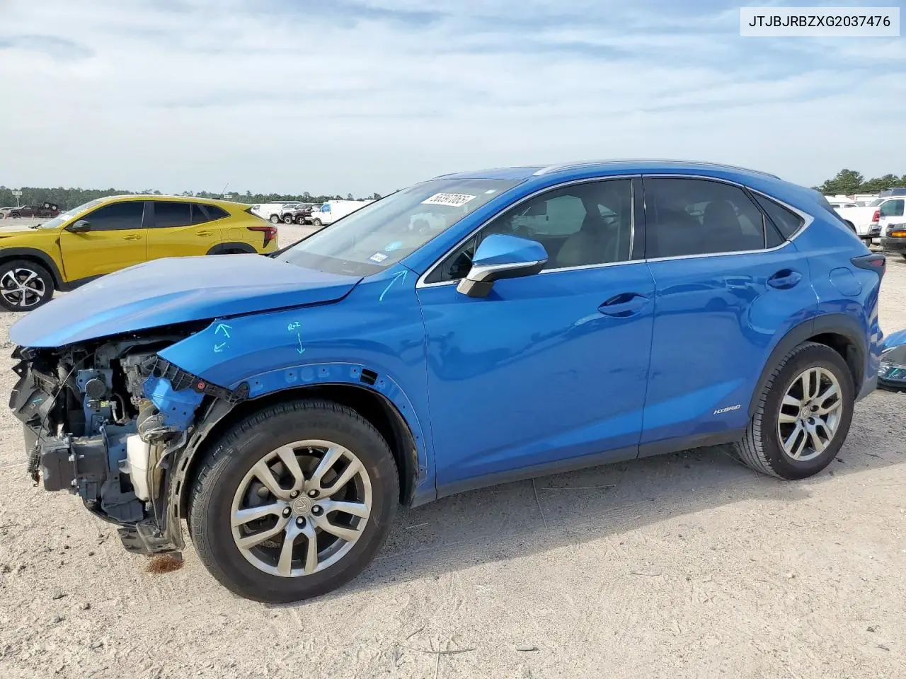 jtjbjrbzxg2037476 JTJBJRBZXG2037476 2016 Lexus Nx 300H