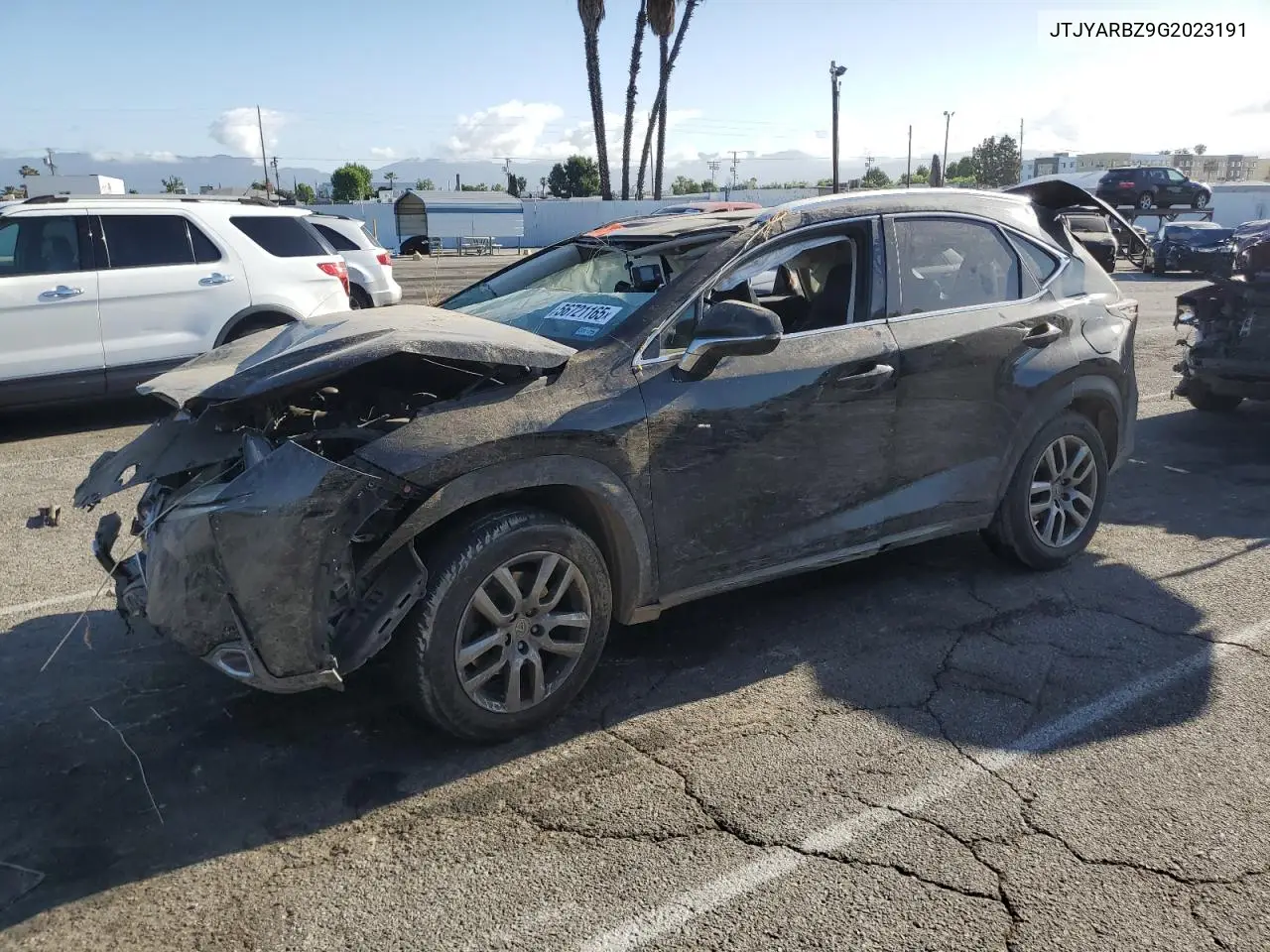 2016 Lexus Nx 200T Base VIN: JTJYARBZ9G2023191 Lot: 56721165