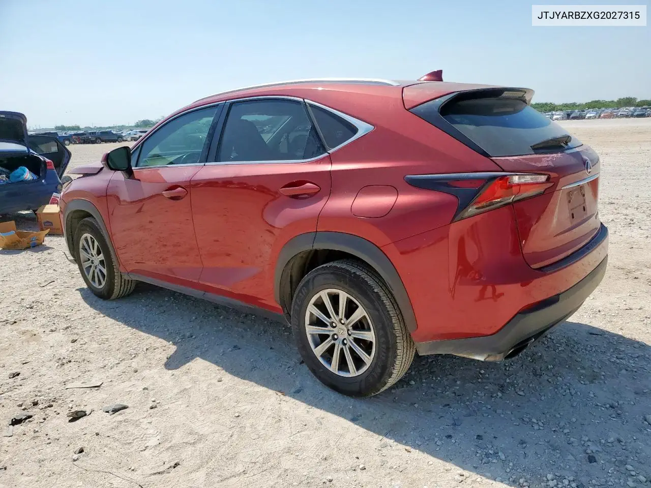 2016 Lexus Nx 200T Base VIN: JTJYARBZXG2027315 Lot: 56723645