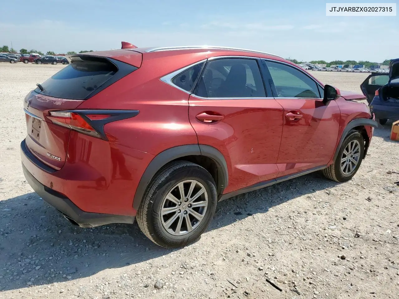 2016 Lexus Nx 200T Base VIN: JTJYARBZXG2027315 Lot: 56723645
