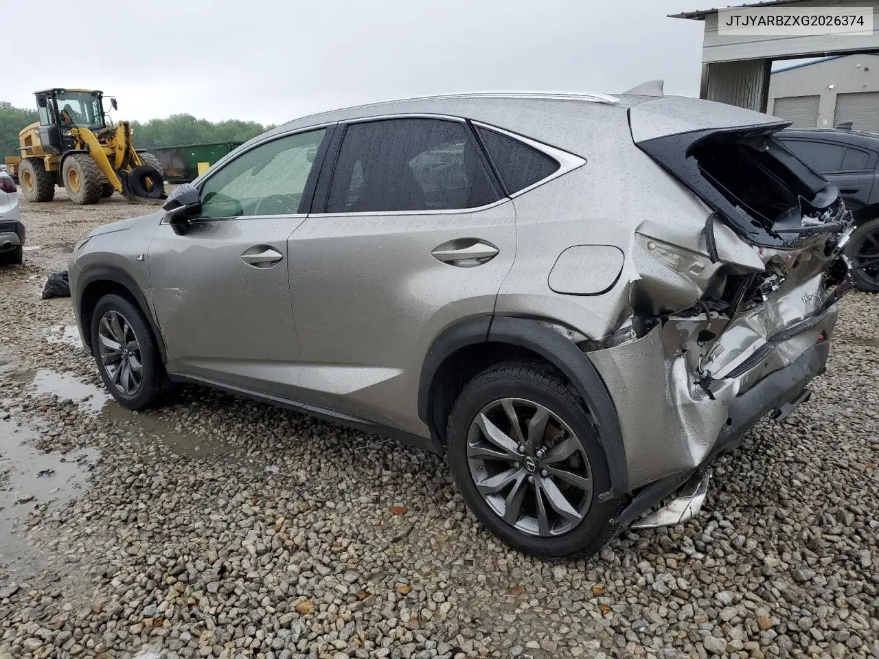 2016 Lexus Nx 200T Base VIN: JTJYARBZXG2026374 Lot: 56768335