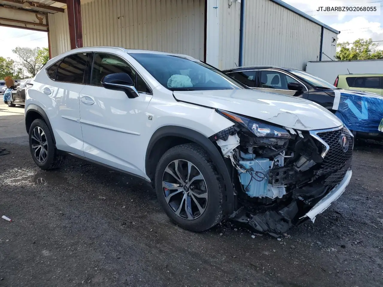 2016 Lexus Nx 200T Base VIN: JTJBARBZ9G2068055 Lot: 56783345