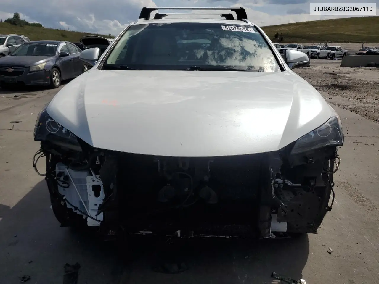 2016 Lexus Nx 200T Base VIN: JTJBARBZ8G2067110 Lot: 62025615