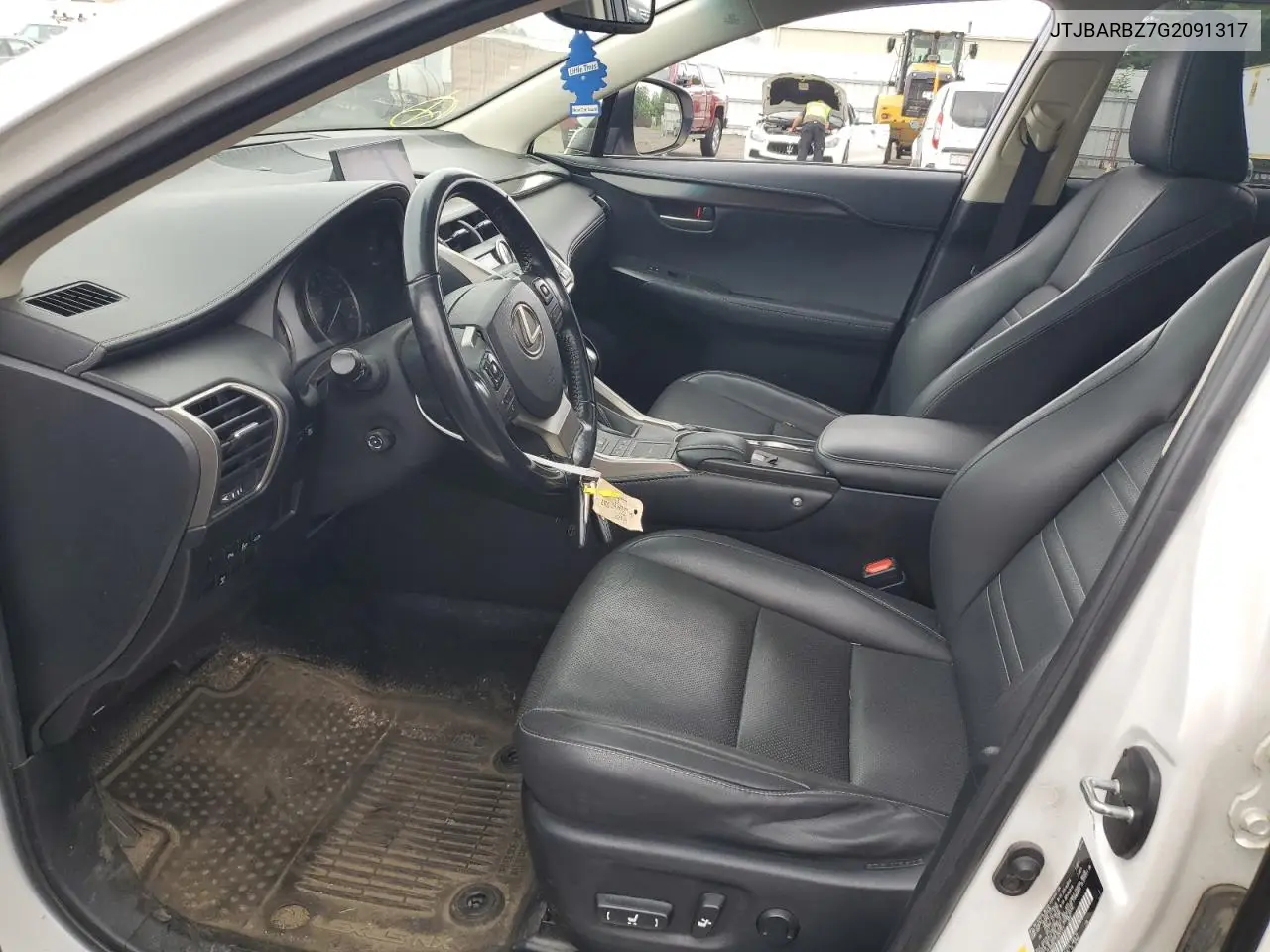 2016 Lexus Nx 200T Base VIN: JTJBARBZ7G2091317 Lot: 62356415