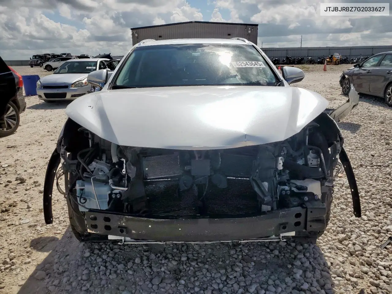 2016 Lexus Nx 300H VIN: JTJBJRBZ7G2033627 Lot: 62543645
