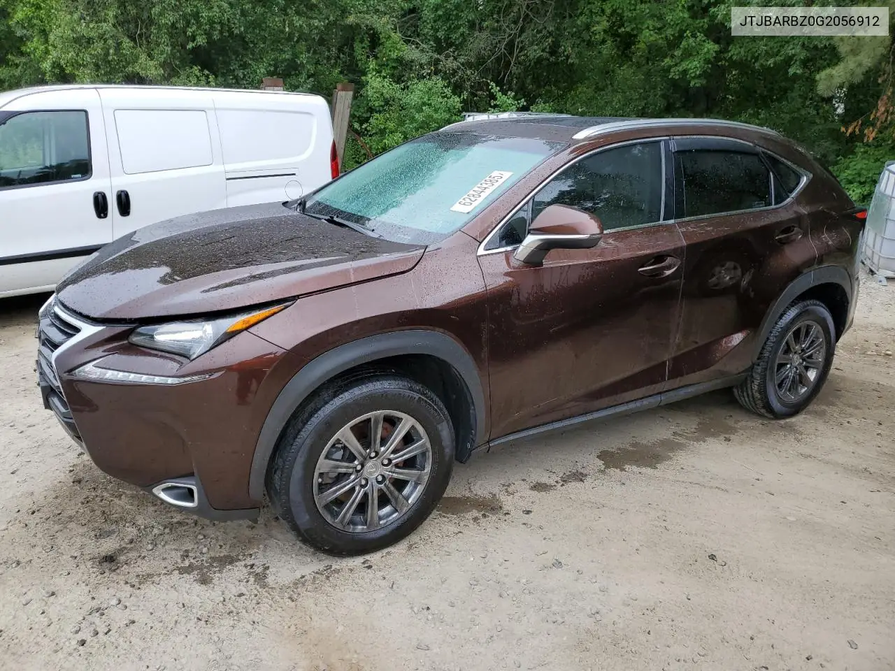 2016 Lexus Nx 200T Base VIN: JTJBARBZ0G2056912 Lot: 62844385