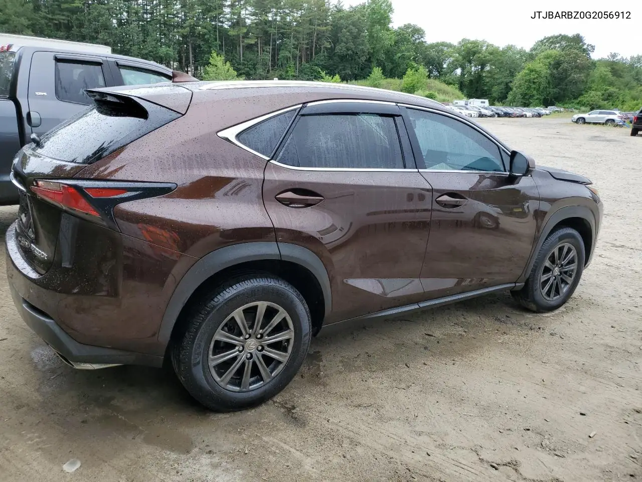 2016 Lexus Nx 200T Base VIN: JTJBARBZ0G2056912 Lot: 62844385