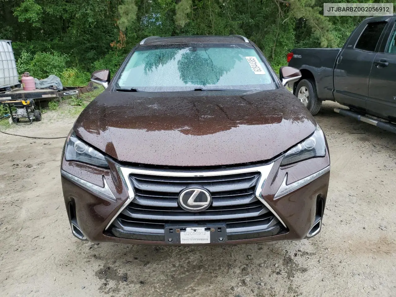 2016 Lexus Nx 200T Base VIN: JTJBARBZ0G2056912 Lot: 62844385