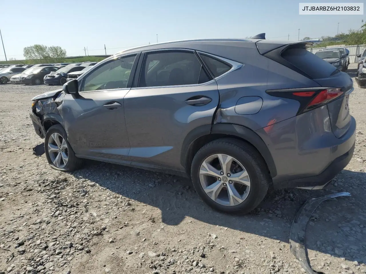 2017 Lexus Nx 200T Base VIN: JTJBARBZ6H2103832 Lot: 49637035